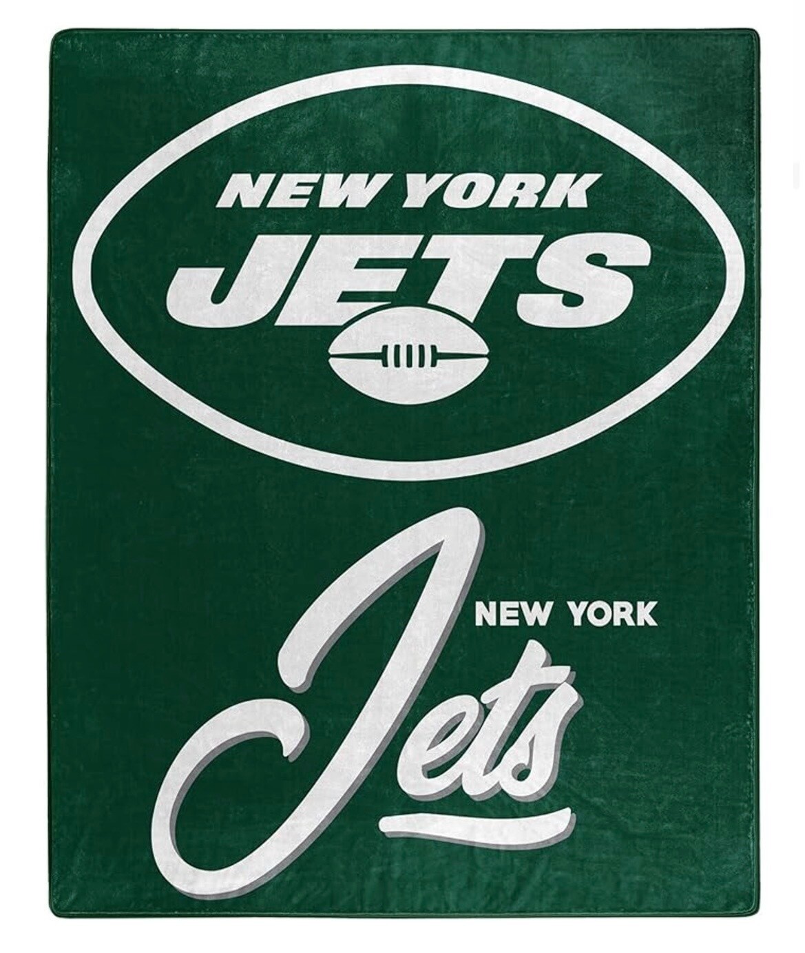 New York Jets 50" x 60" Plush Raschel Blanket