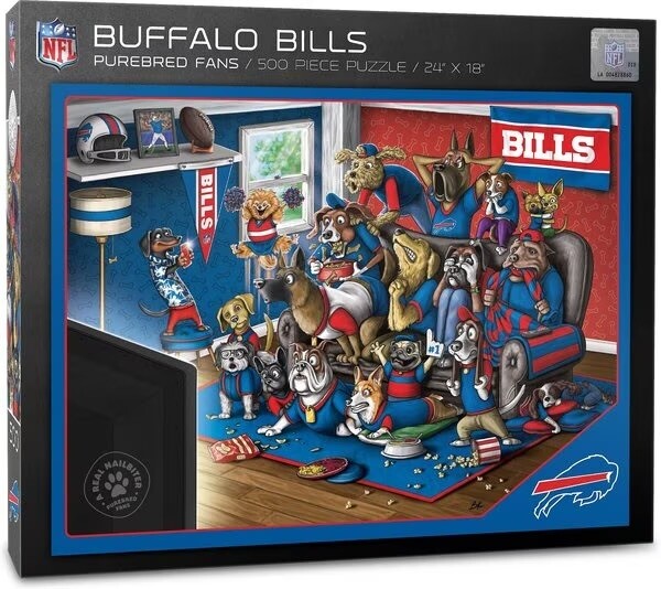 Buffalo Bills NFL Purebred Fans 500-Piece Puzzle