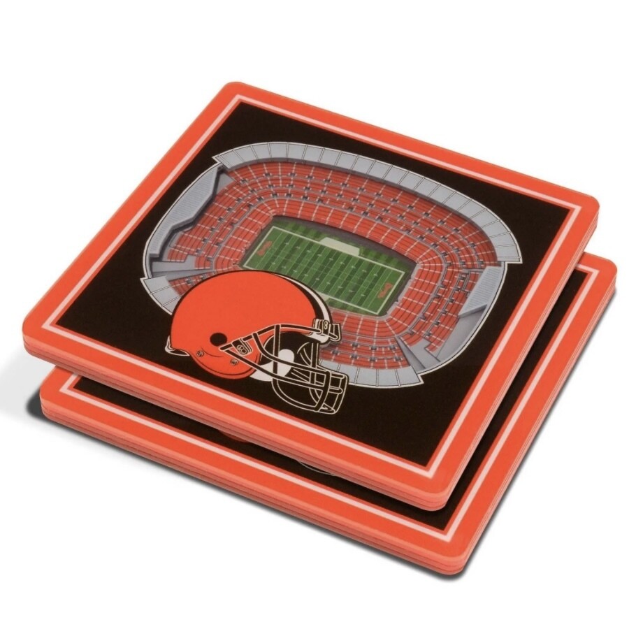 Cleveland Browns 3D StadiumViews Coasters