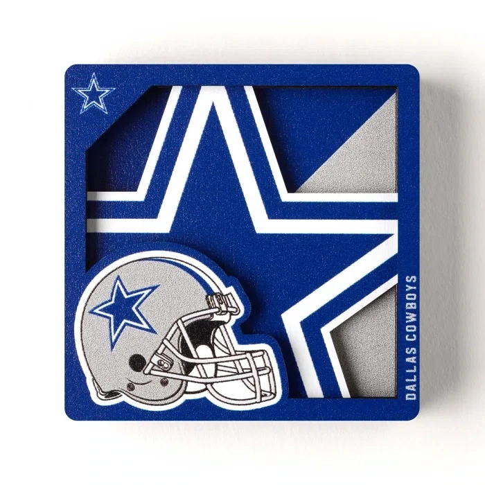 Dallas Cowboys 3D Logo Magnet