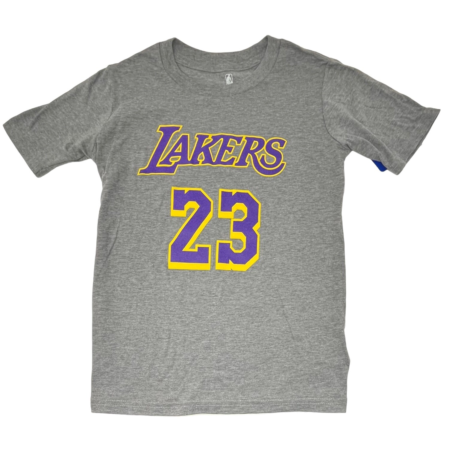 Los Angeles Lakers Lebron James Youth Name & Number T-Shirt