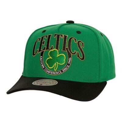 Boston Celtics Men’s Green Mitchell & Ness NBA Crown Jewels Snapback Hat