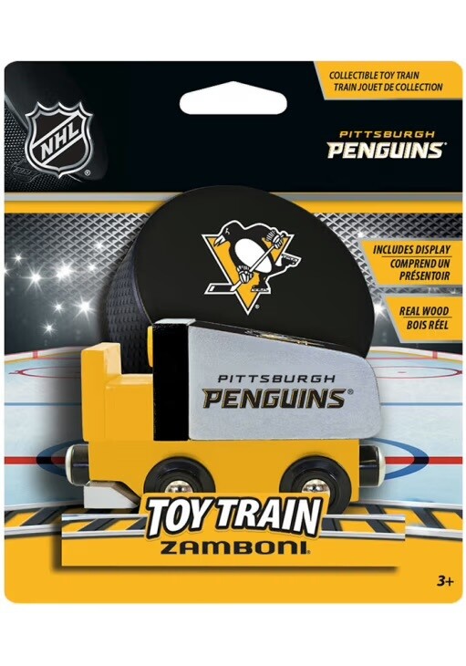 Pittsburgh Penguins Toy Train Zamboni