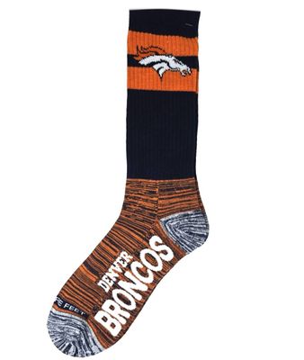 Denver Broncos Adult Retro Recall Socks Denver Broncos Adult Retro Recall Socks