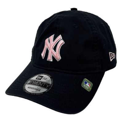 New York Yankees Women's Black New Era 2024 Mother's Day 9Twenty Adjustable Hat