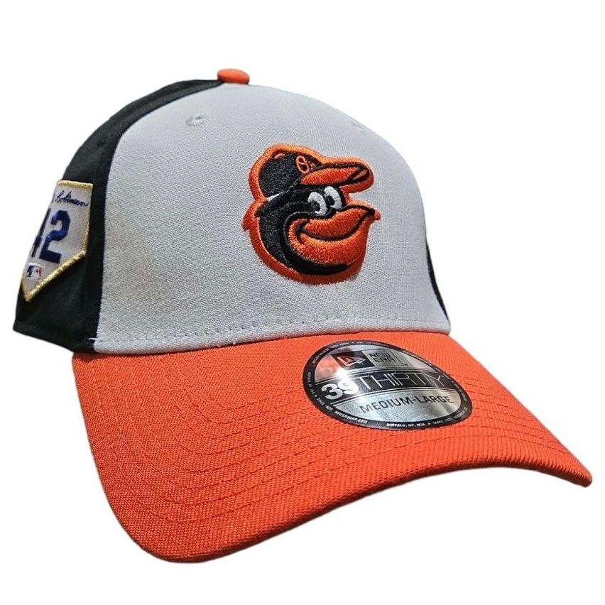 Baltimore Orioles Men's Jackie Robinson Day Team Classic New Era 39Thirty Flex Fit Hat