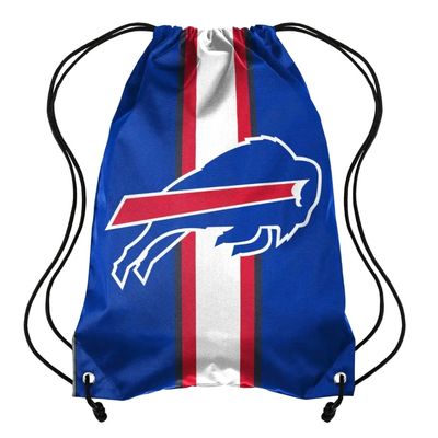 Buffalo Bills Striped Drawstring Backpack