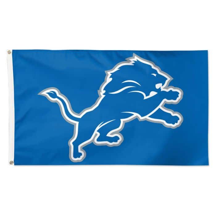 Detroit Lions Logo 3' x 5' Flag