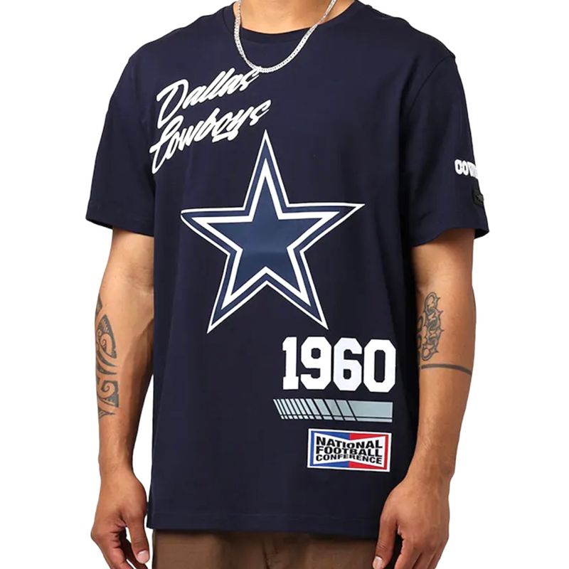 Dallas Cowboys Men's Blue Pro Standard Fast Lane Shirt