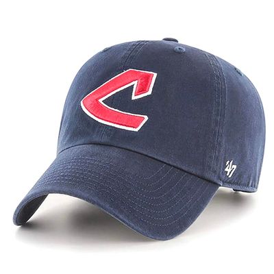 Cleveland Indians Men’s 47 Brand Clean Up Adjustable Hat