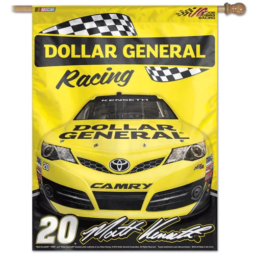 Matt Kenseth 27" x 37" Vertical Flag