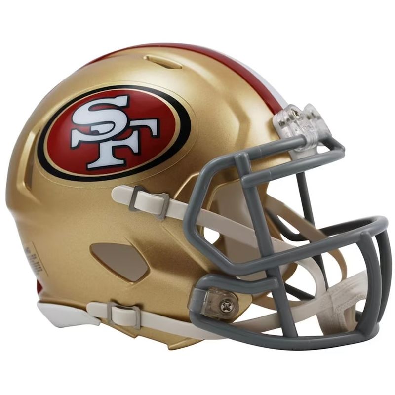 San Francisco 49ers Riddell Speed Mini Helmet