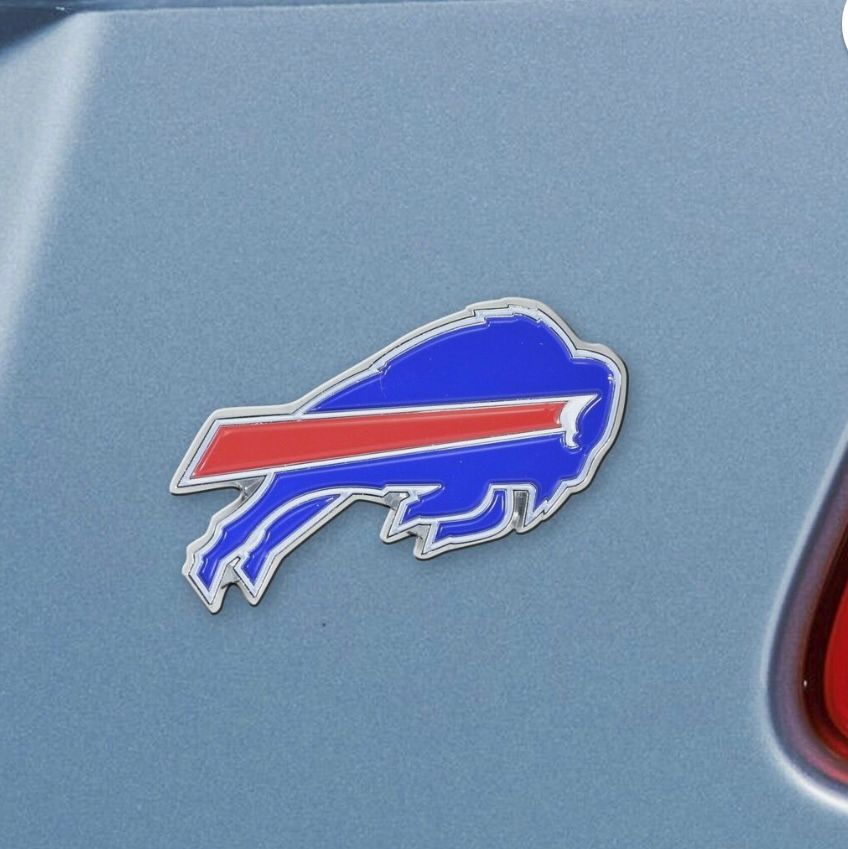 Buffalo Bills 3-D Metal Color Team Emblem