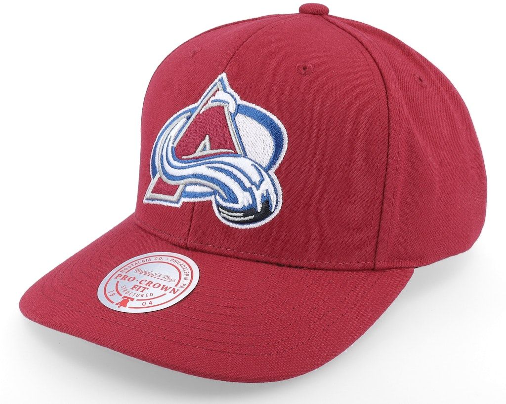 Colorado Avalanche Men’s Maroon Team Ground 2.0 Pro Mitchell & Ness Snapback Hat