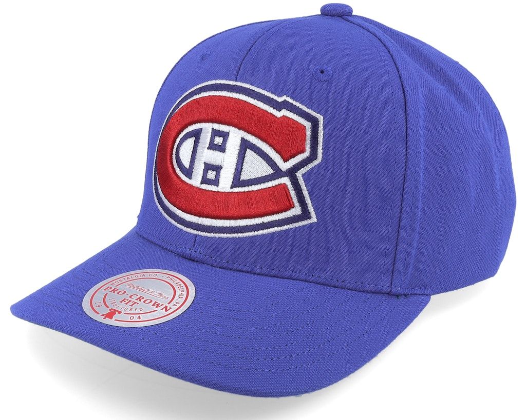 Montreal Canadiens Men’s Blue Team Ground 2.0 Pro Mitchell & Ness Snapback Hat