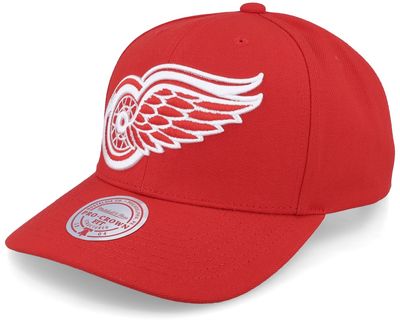 Detroit Red Wings Men’s Red Team Ground 2.0 Pro Mitchell & Ness Snapback Hat