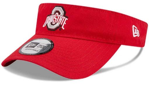 Ohio State Buckeyes New Era Adjustable Visor
