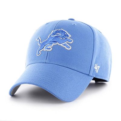 Detroit Lions Men’s Blue 47 Brand MVP Adjustable Hat