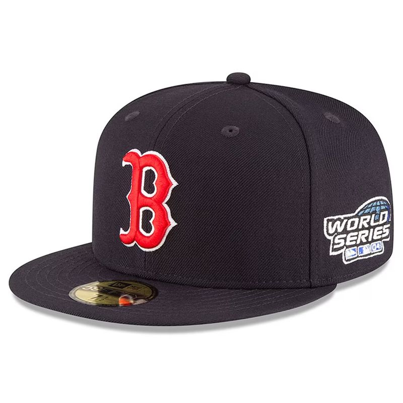 Boston Red Sox Men's New Era 2004 World Series Wool 59FIFTY Fitted Hat