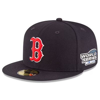 Boston Red Sox Men's New Era 2004 World Series Wool 59FIFTY Fitted Hat