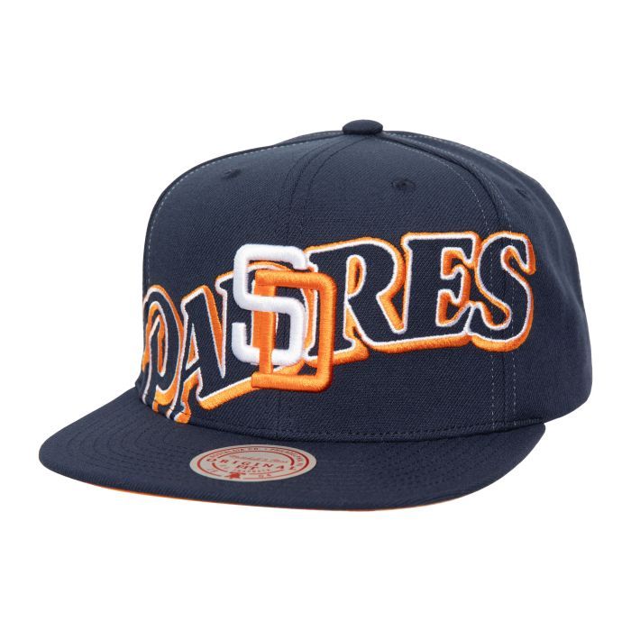 San Diego Padres Men’s Full Frontal Mitchell & Ness Snapback Hat