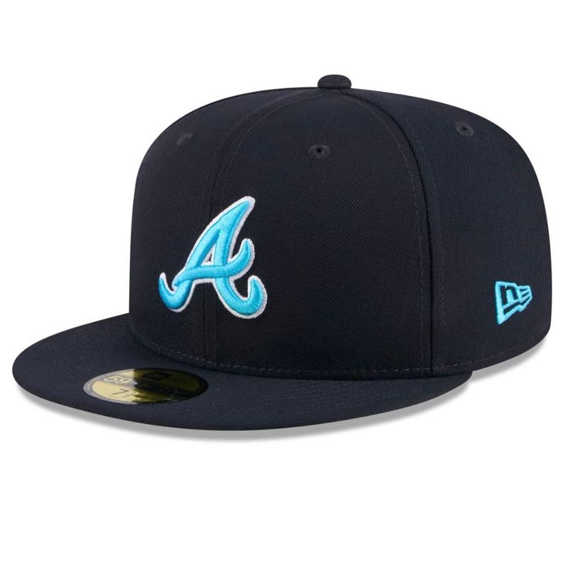 Atlanta Braves Men's 2024 Father’s Day New Era 59Fifty Fitted Hat