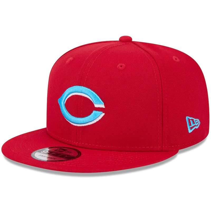 Cincinnati Reds Men’s 2024 Father’s Day New Era 9Fifty Snapback Hat