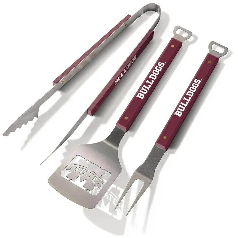 Mississippi State Bulldogs Spirit Series 3-Piece BBQ Set