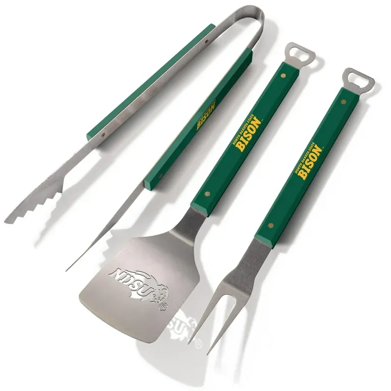 North Dakota State Bison Spirit Series 3-Piece BBQ Set