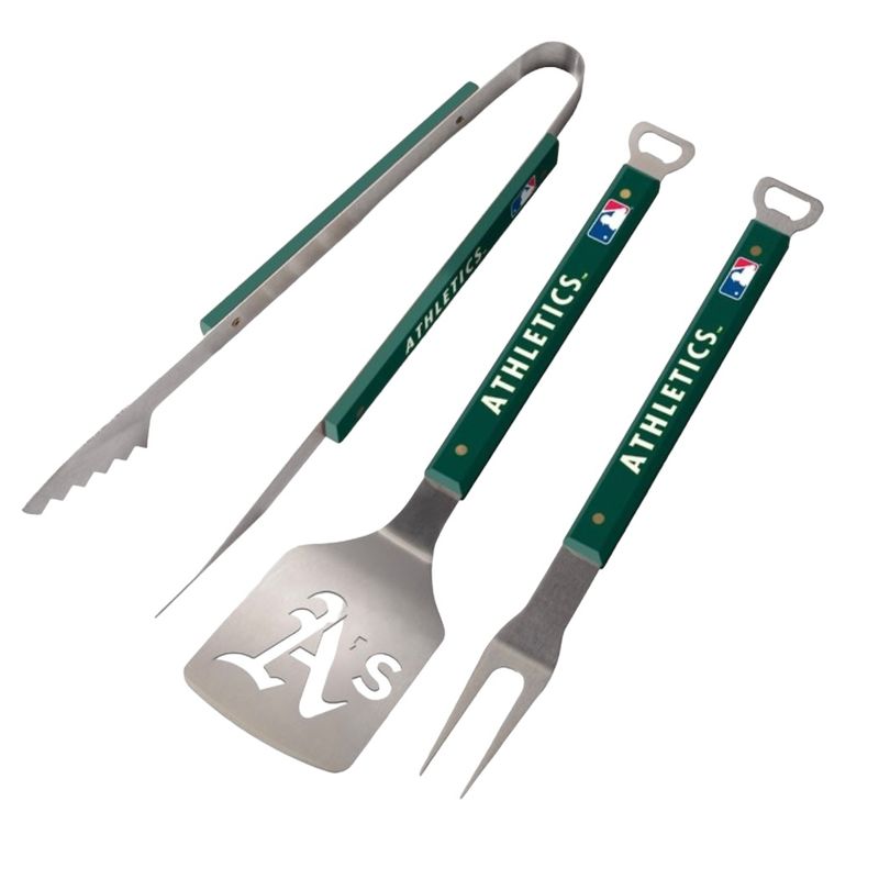 Oakland Athletics Spirit Series 3-Piece BBQ Set