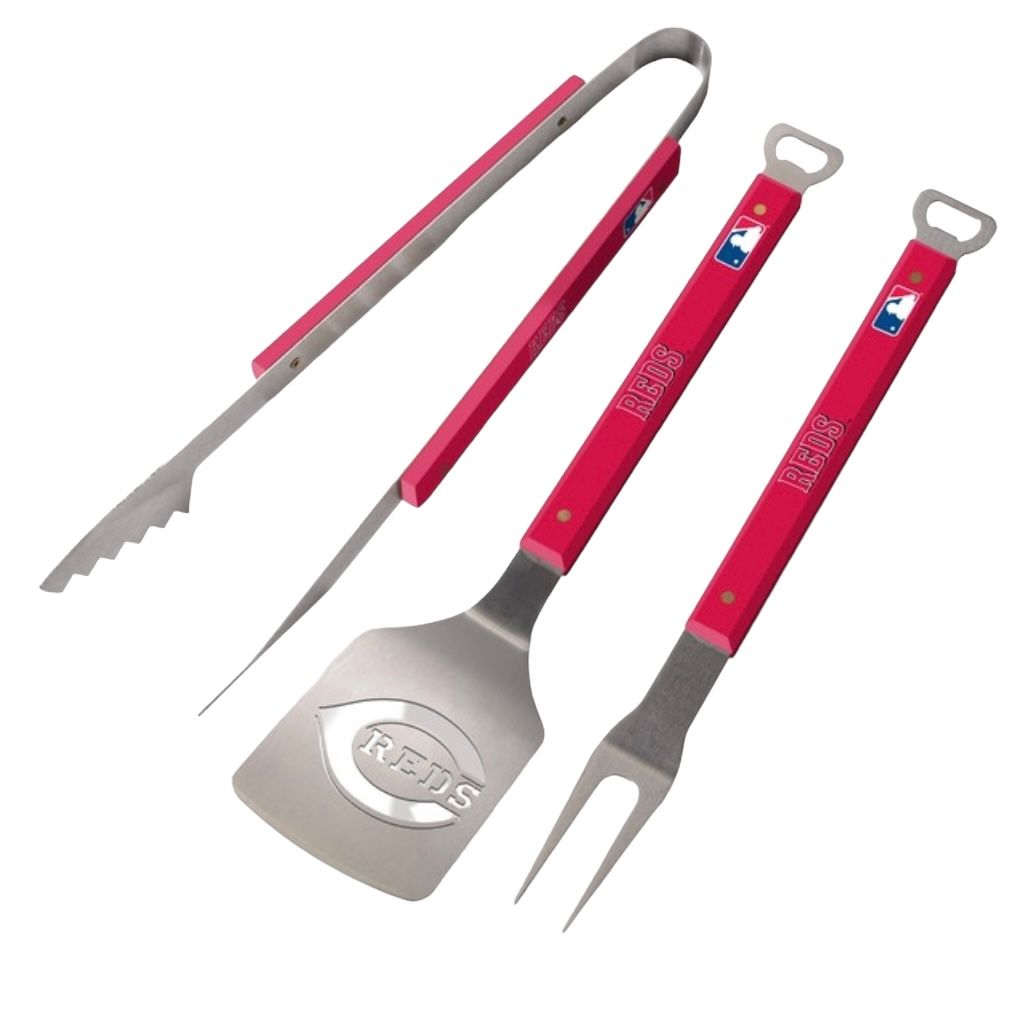 Cincinnati Reds Spirit Series 3-Piece BBQ Set