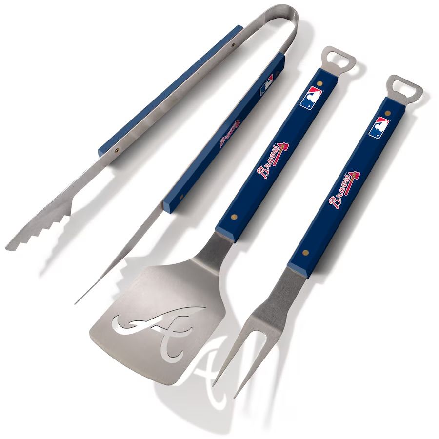 Atlanta Braves Spirit Series 3-Piece BBQ Set