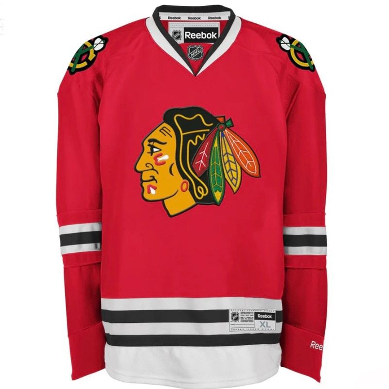 Chicago Blackhawks Men's Red Reebok Premier Jersey