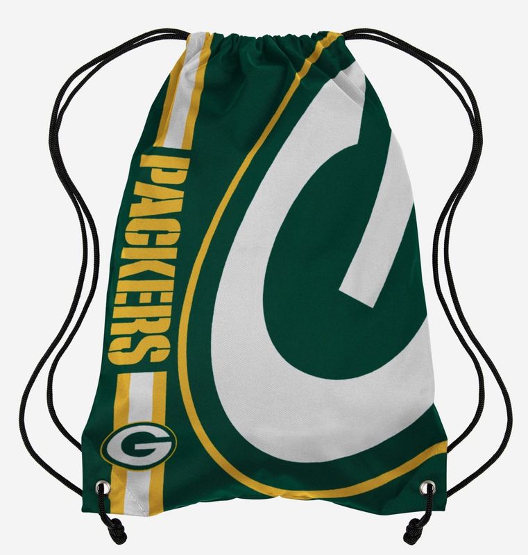 Green Bay Packers Gradient Drawstring Backpack