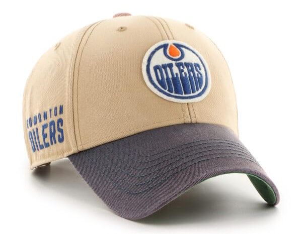 Edmonton Oilers Men’s Khaki 47 Brand MVP Adjustable Hat