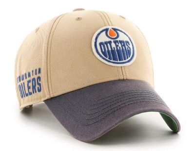 Edmonton Oilers Men’s Khaki 47 Brand MVP Adjustable Hat