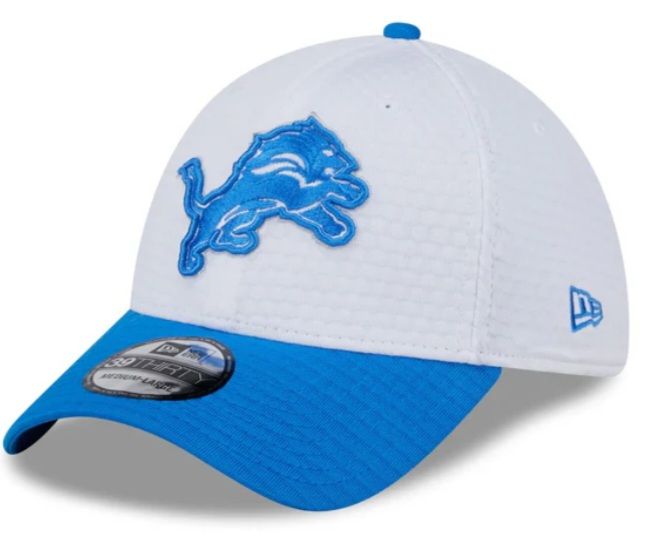 Detroit Lions Men's New Era 39Thirty 2024 Training Camp Hat