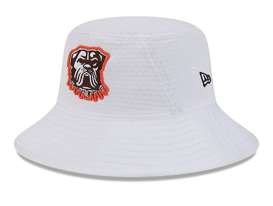 Cleveland Browns Men’s New Era White 2024 NFL Training Camp Bucket Hat
