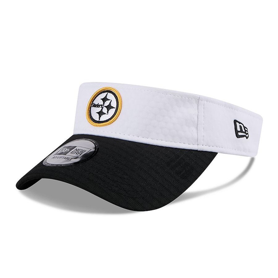 Pittsburgh Steelers New Era 2024 NFL Training Camp Adjustable Visor