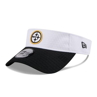 Pittsburgh Steelers New Era 2024 NFL Training Camp Adjustable Visor