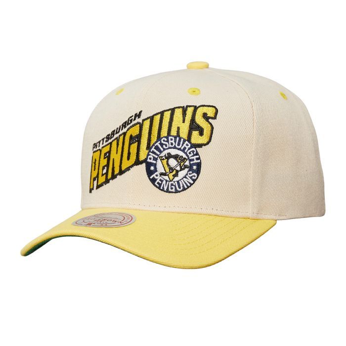 Pittsburgh Penguins Men’s Mitchell & Ness Retro Type Pro Snapback Hat