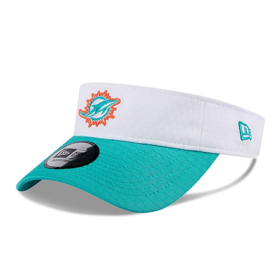Miami Dolphins Men’s New Era 2024 NFL Training Camp Adjustable Visor