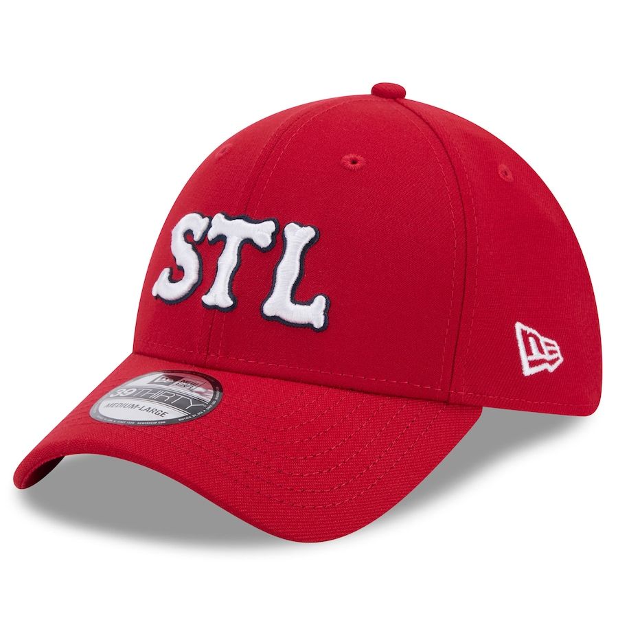 St. Louis Cardinals Men's Red New Era 39Thirty Hat