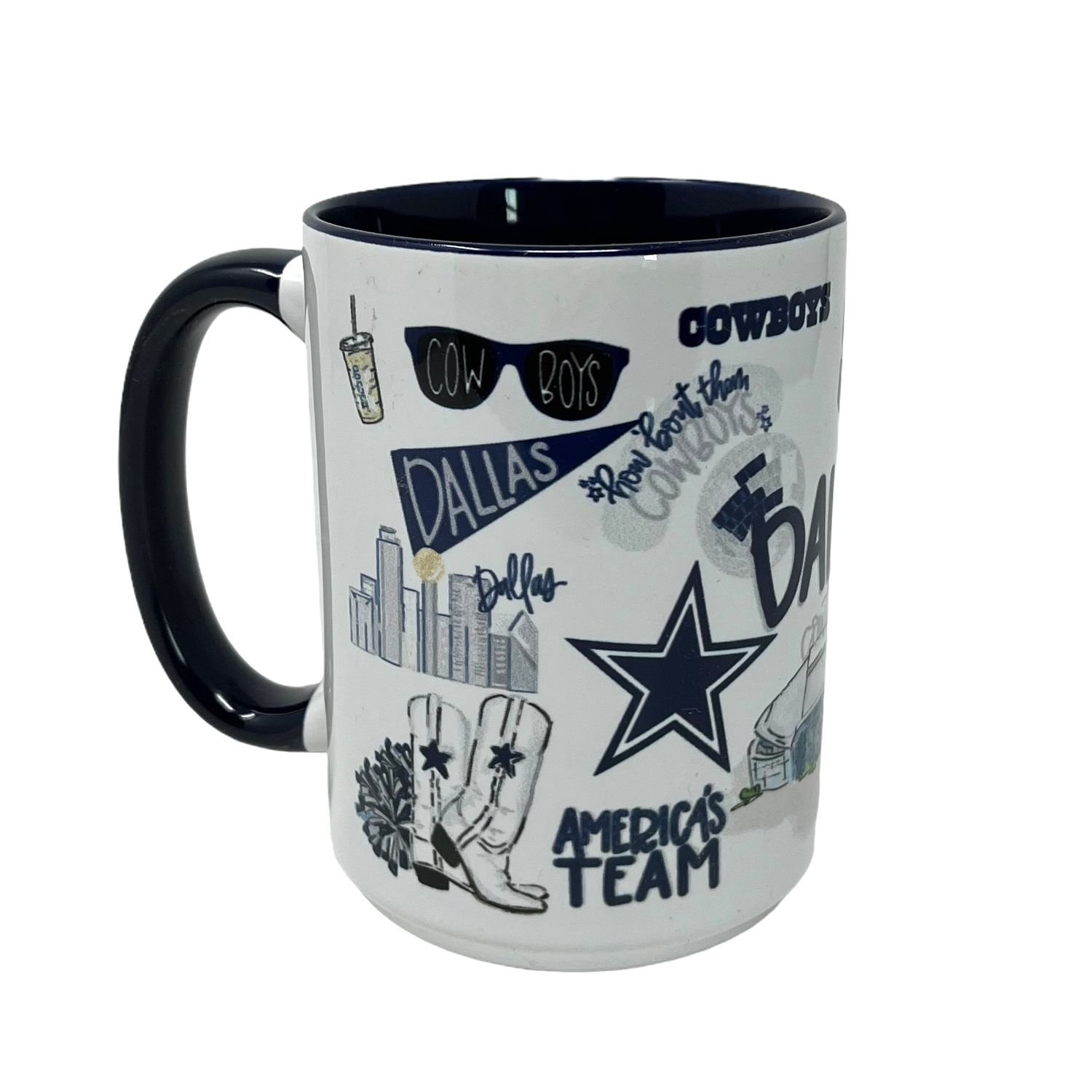 Dallas Cowboys 15oz City Connect Coffee Mug