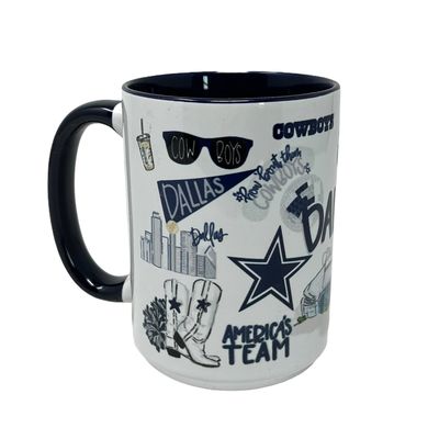 Dallas Cowboys 15oz City Connect Coffee Mug