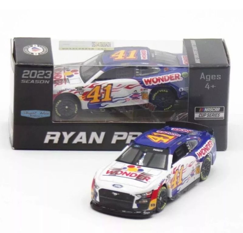 Ryan Preece #41 Wonderbread 2023 Mustang 1:64 Scale Diecast Car
