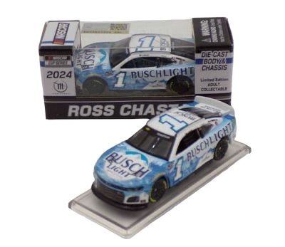 Ross Chastain #1 Busch Light 2024 Camaro ZL1 1:64 Scale Diecast Car