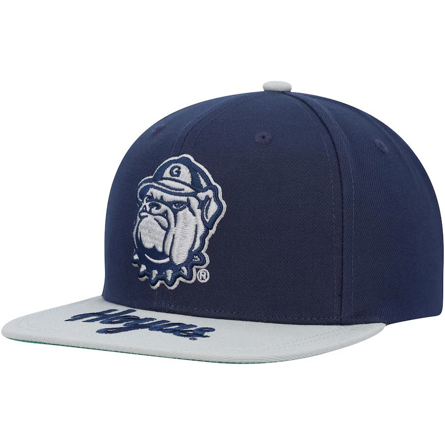 Georgetown Hoyas Men’s NCAA Logo Mitchell & Ness Snapback Hat