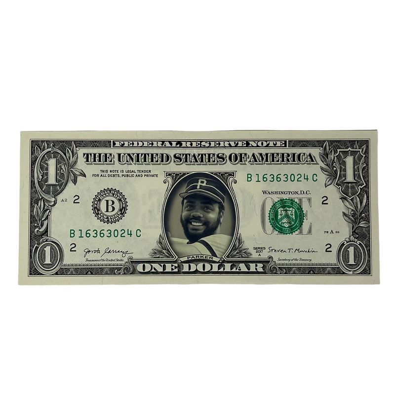 Dave Parker Famous Face Dollar Bill