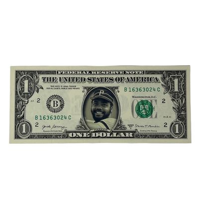 Dave Parker Famous Face Dollar Bill